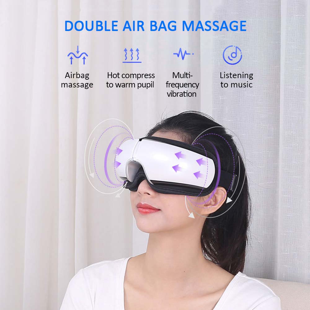 EyeRelax Pro™ – Inteligentny masażer oczu z funkcją relaksu